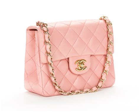 vintage chanel hot pink leather mini bag|Chanel mini single flap bag.